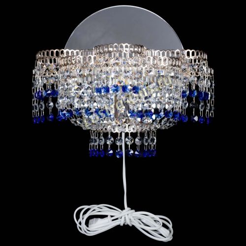 Бра Камелия обтикон Синяя в Магнитогорске Гусь Хрустальный