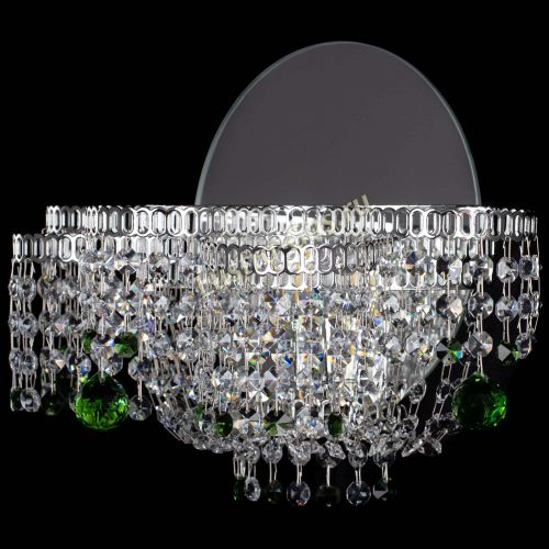 Бра Камелия шар зеленая в Магнитогорске Гусь Хрустальный