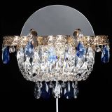 Бра Камея Флора синяя в Магнитогорске