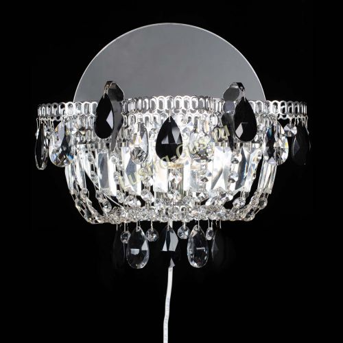 Бра Камея черная в Магнитогорске Гусь Хрустальный