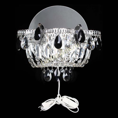 Бра Камея черная в Магнитогорске Гусь Хрустальный