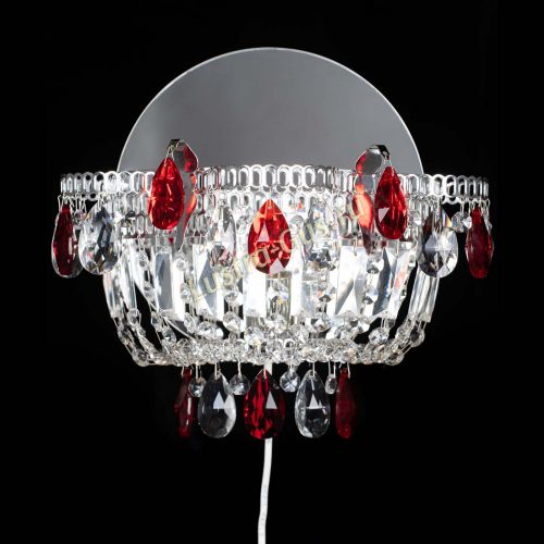 Бра Камея красная в Магнитогорске Гусь Хрустальный