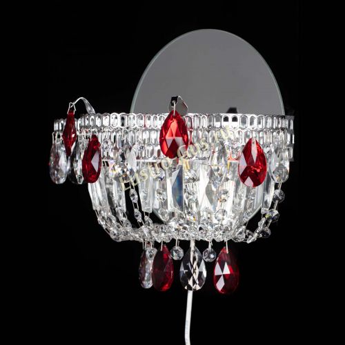 Бра Камея красная в Магнитогорске Гусь Хрустальный