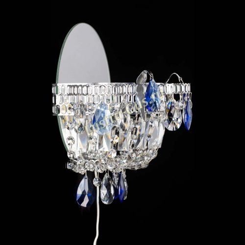 Бра Камея синяя в Магнитогорске Гусь Хрустальный