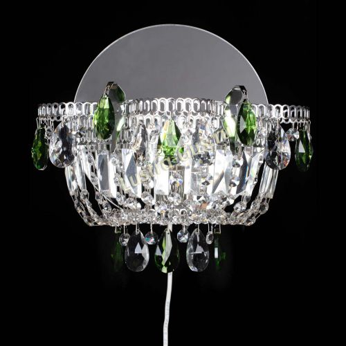 Бра Камея зеленая в Магнитогорске Гусь Хрустальный