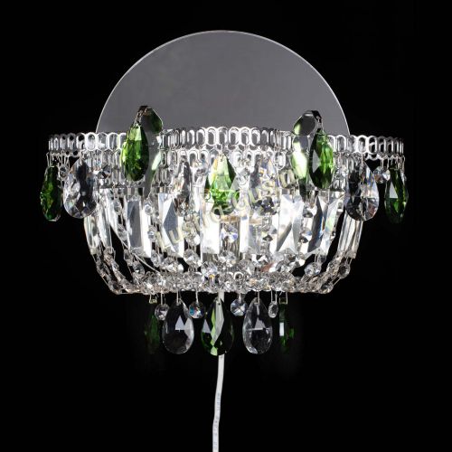 Бра Камея зеленая в Магнитогорске Гусь Хрустальный