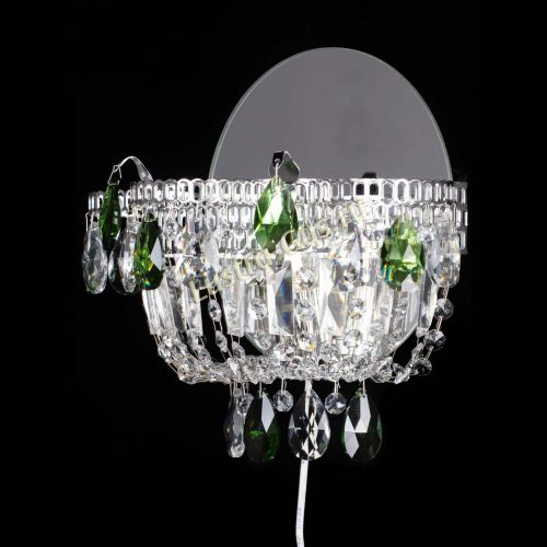 Бра Камея зеленая в Магнитогорске Гусь Хрустальный