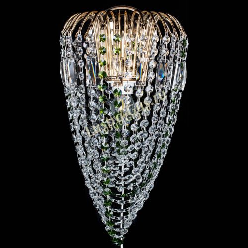 Бра Каскад Водоворот зеленая в Магнитогорске Гусь Хрустальный