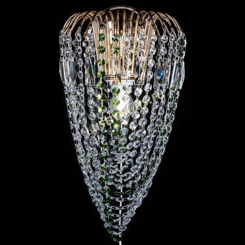 Бра Каскад Водоворот зеленая в Магнитогорске Гусь Хрустальный