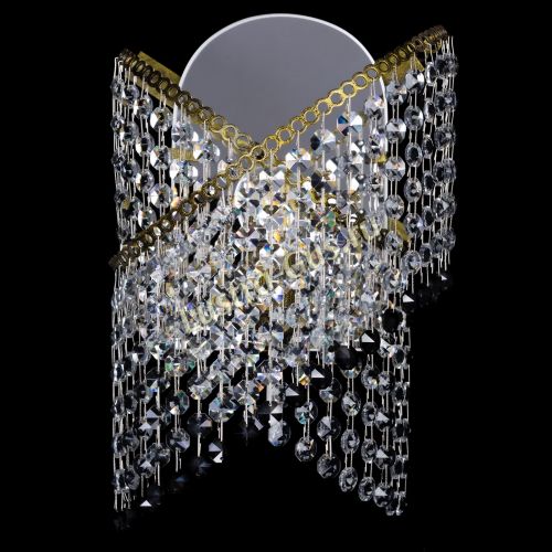 Бра Космея №1 черная под бронзу в Магнитогорске Гусь Хрустальный