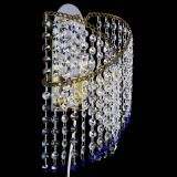 Бра Космея №1 синяя под бронзу в Магнитогорске