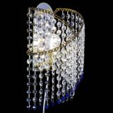 Бра Космея №1 синяя под бронзу в Магнитогорске