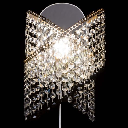 Бра Космея №1 черная в Магнитогорске Гусь Хрустальный