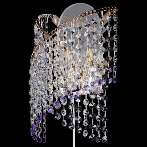 Бра Космея №1 фиолетовая в Магнитогорске Гусь Хрустальный