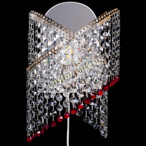 Бра Космея №1 красная в Магнитогорске Гусь Хрустальный