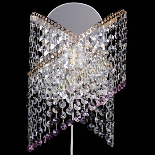 Бра Космея №1 розовая в Магнитогорске Гусь Хрустальный