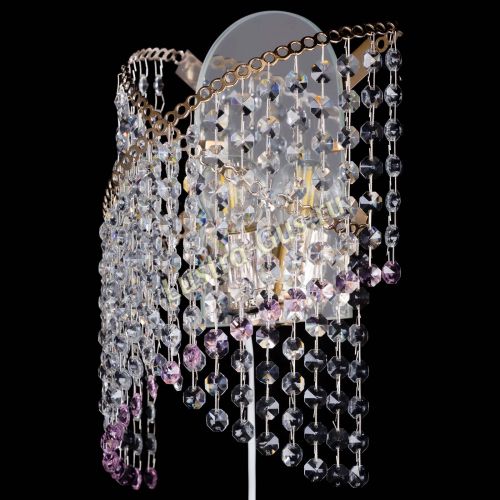 Бра Космея №1 розовая в Магнитогорске Гусь Хрустальный