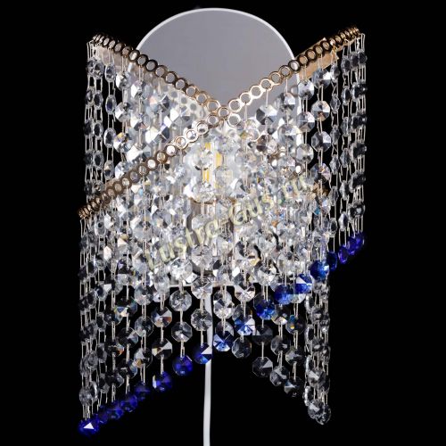 Бра Космея №1 синяя в Магнитогорске Гусь Хрустальный