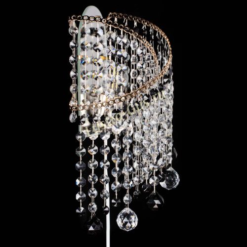 Бра Космея №3 черная в Магнитогорске Гусь Хрустальный