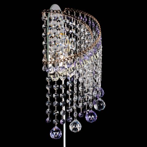 Бра Космея №3 фиолетовая в Магнитогорске Гусь Хрустальный