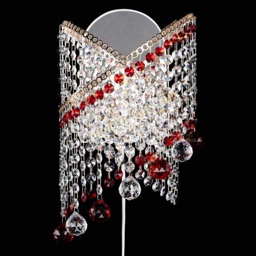 Бра Космея №3 красная в Магнитогорске Гусь Хрустальный