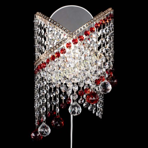 Бра Космея №3 красная в Магнитогорске Гусь Хрустальный