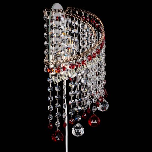 Бра Космея №3 красная в Магнитогорске Гусь Хрустальный