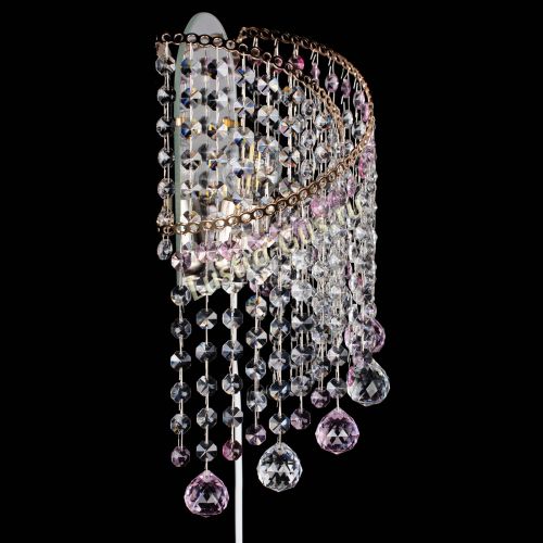 Бра Космея №3 розовая в Магнитогорске Гусь Хрустальный