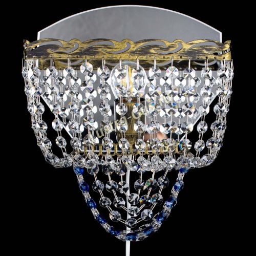 Бра Квадрат №2 под бронзу Синяя в Магнитогорске Бра Квадрат №2 под бронзу Синяя в Магнитогорске