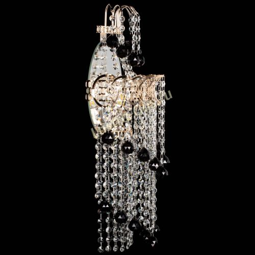 Бра Ника №5 черная в Магнитогорске Гусь Хрустальный