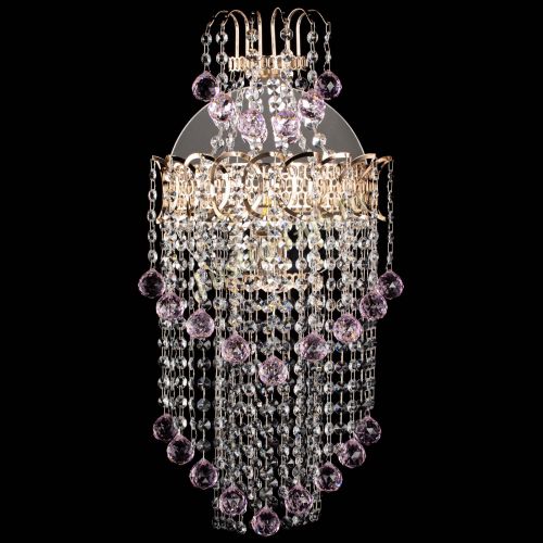 Бра Ника №5 розовая в Магнитогорске Гусь Хрустальный