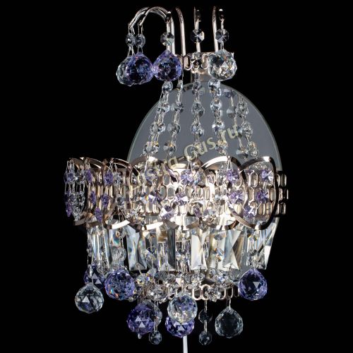 Бра Ника шар фиолетовая в Магнитогорске Гусь Хрустальный