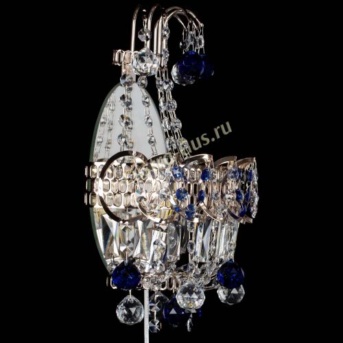 Бра Ника шар синяя в Магнитогорске Гусь Хрустальный