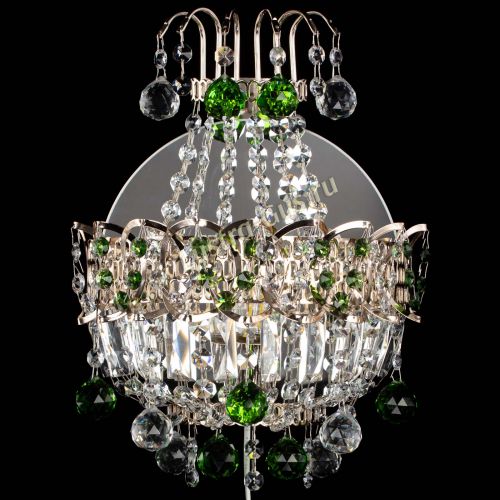 Бра Ника шар зеленая в Магнитогорске Гусь Хрустальный