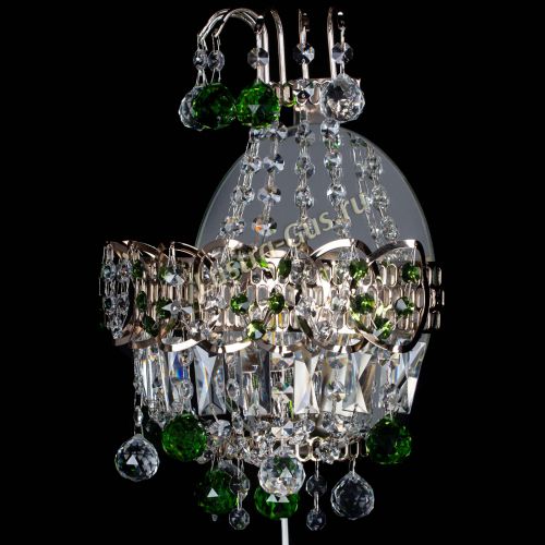 Бра Ника шар зеленая в Магнитогорске Гусь Хрустальный