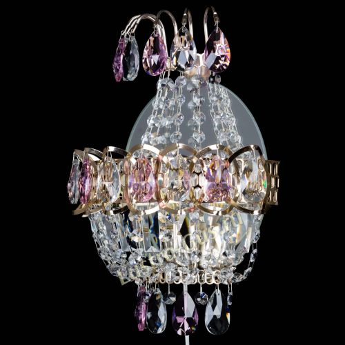 Бра Ника журавлик розовая в Магнитогорске Гусь Хрустальный