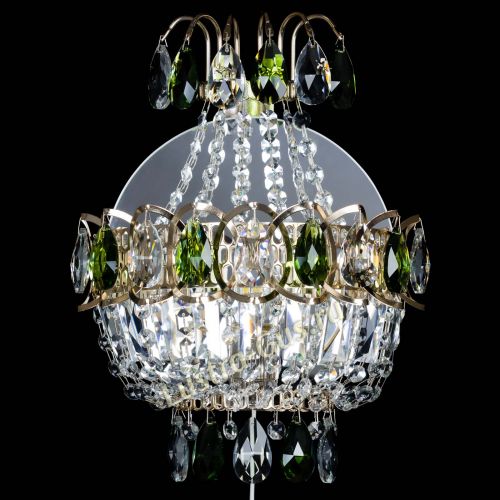 Бра Ника журавлик зеленая в Магнитогорске Гусь Хрустальный