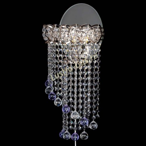 Бра Омега №1 фиолетовая в Магнитогорске Гусь Хрустальный