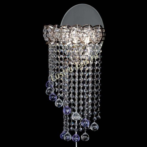 Бра Омега №1 фиолетовая в Магнитогорске Гусь Хрустальный