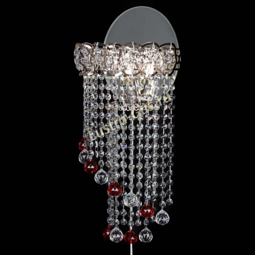 Бра Омега №1 красная в Магнитогорске Гусь Хрустальный