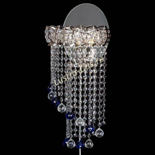 Бра Омега №1 синяя в Магнитогорске Гусь Хрустальный