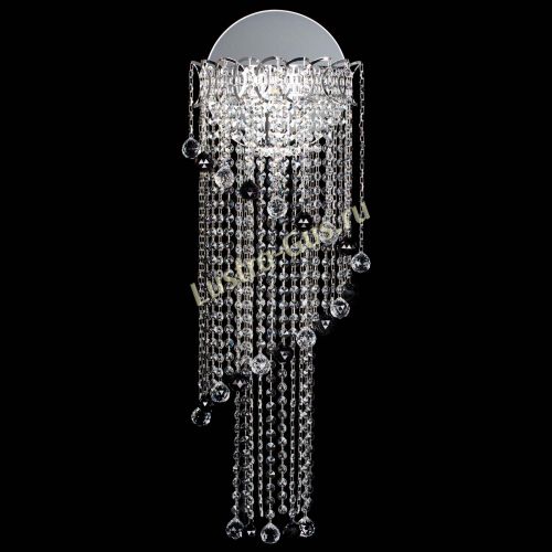 Бра Омега №3 черная в Магнитогорске Гусь Хрустальный