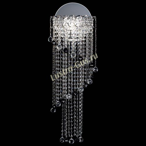 Бра Омега №3 черная в Магнитогорске Гусь Хрустальный