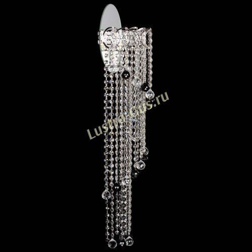 Бра Омега №3 черная в Магнитогорске Гусь Хрустальный