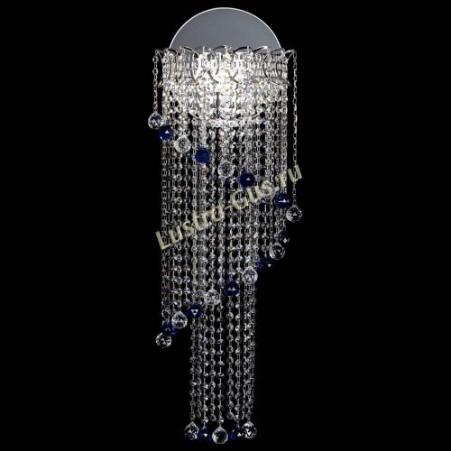 Бра Омега №3 синяя в Магнитогорске Гусь Хрустальный