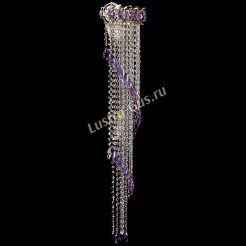 Бра Омега №4 фиолетовая в Магнитогорске Гусь Хрустальный