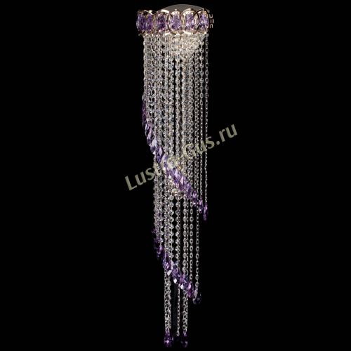 Бра Омега №4 фиолетовая в Магнитогорске Гусь Хрустальный