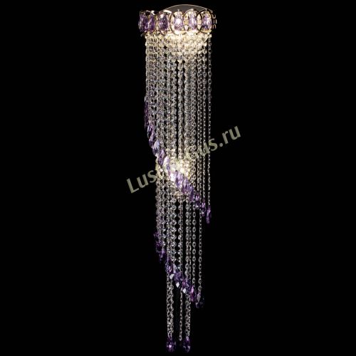 Бра Омега №4 фиолетовая в Магнитогорске Гусь Хрустальный