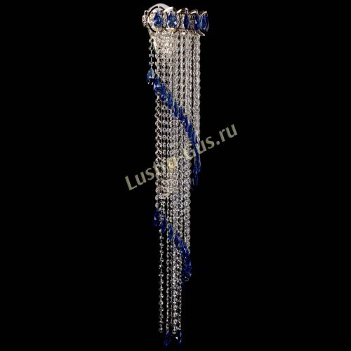 Бра Омега №4 синяя в Магнитогорске Гусь Хрустальный