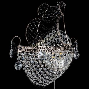  Бра Парусник №1 черная